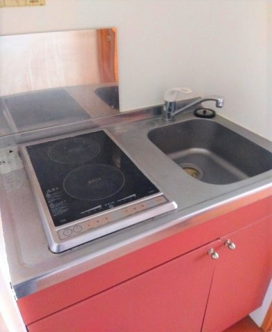 レオパレスムカイハラのキッチン