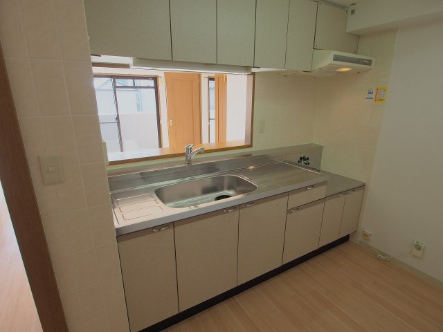 マンションリバーハンズのキッチン