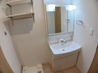 【洗面所】 | ベル　フルールⅠ | 使いやすい洗面所です