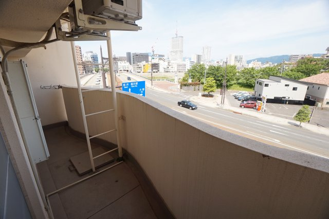 プエンテスールのバルコニー