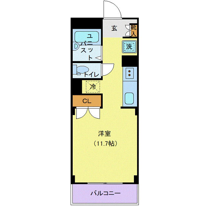 メゾンルシエールの間取り