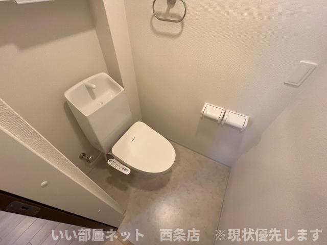 Farbeのトイレ