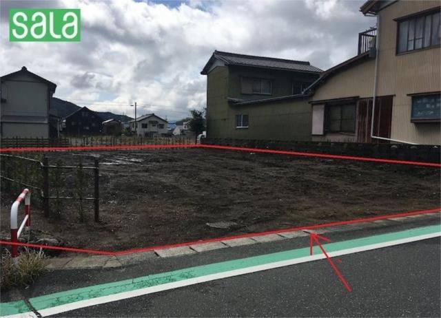 売地　新城市平井の前面道路含む現地写真|【現地写真】飯田線　「東新町」駅まで徒歩4分の立地です。