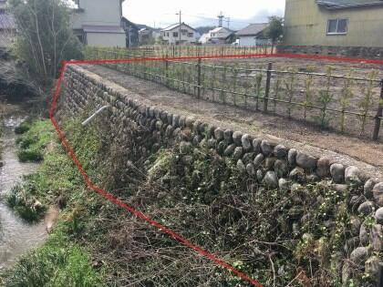 売地　新城市平井の前面道路含む現地写真|現地写真