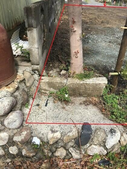 売地　新城市平井の前面道路含む現地写真|現地写真