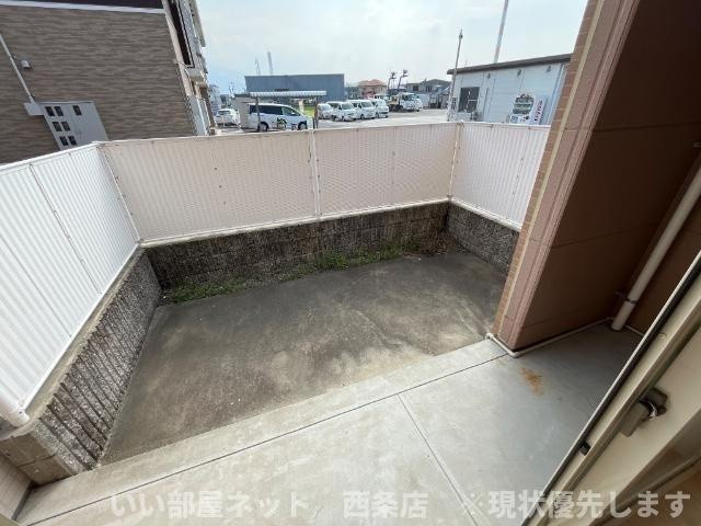 ディアコートのバルコニー