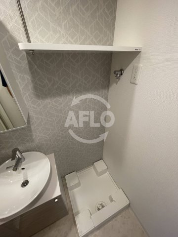 エスリード ザ・グラン大阪ノースの洗面所|エスリードザ・グラン大阪ノース　洗濯パン