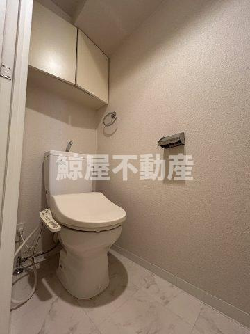 CITY SPIRE新富町のトイレ|シンプルで使いやすいトイレです