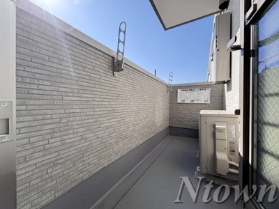 【バルコニー】 | Katze志賀本通(カッツェシガホンドオリ) | 陽当たり良好なバルコニーです