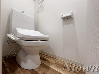 【トイレ】 | Katze志賀本通(カッツェシガホンドオリ) | 落ち着いた色調のトイレです