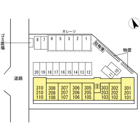 グランゲート東刈谷　　刈谷市の賃貸ならクラスホーム刈谷店の区画図