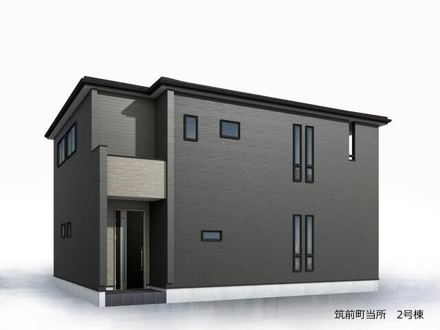 筑前町当所の外観パース|完成予想図（外観） 