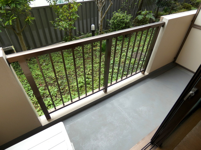 ヴェルドミール桜上水のバルコニー