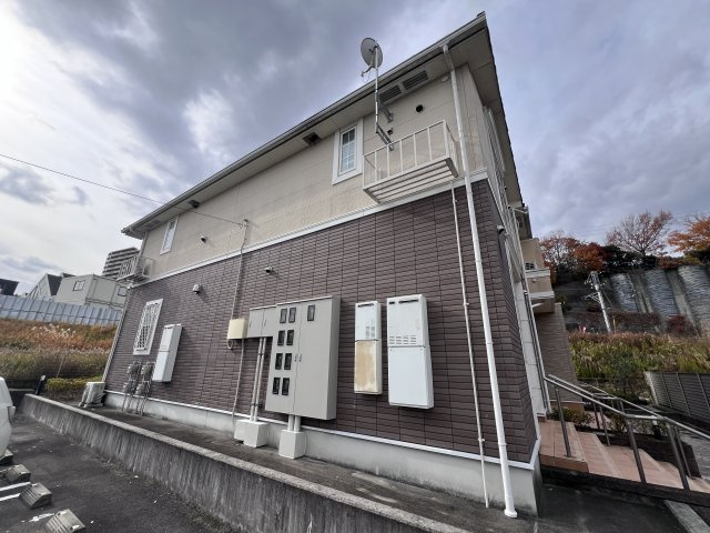 神戸市北区道場町日下部のアパートの外観