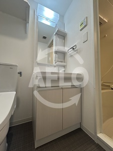 エグゼ大阪城イーストの独立洗面台|エグゼ大阪城イースト　独立洗面台