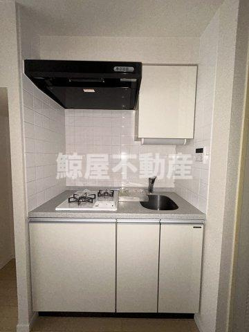CITY SPIRE新富町のキッチン