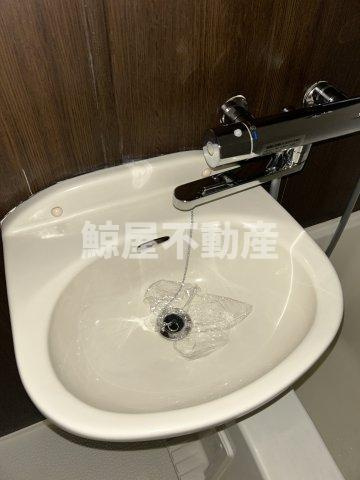 CITY SPIRE新富町の洗面所
