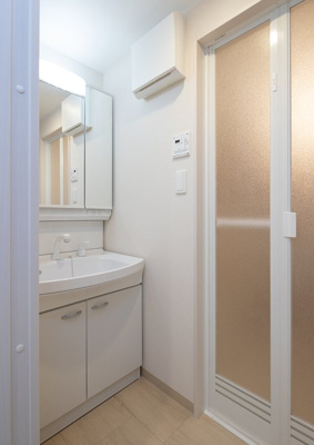 【洗面所】 | 仲介手数料半額！HPに初期費用掲載！「プライスホーム」で検索！リアンレガーロ雑餉隈駅前