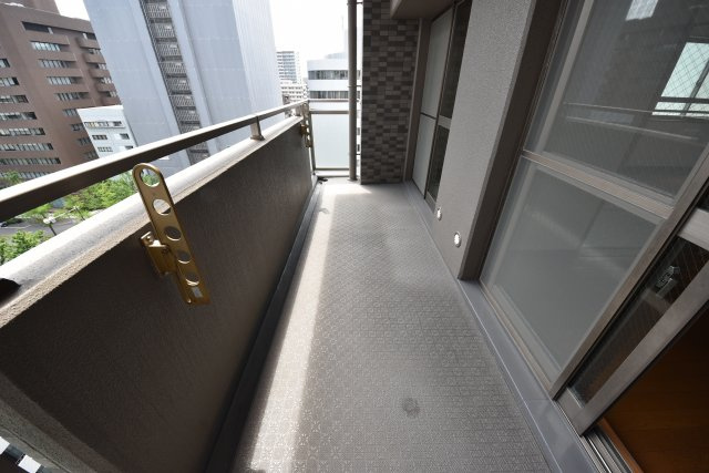 グラマシー立売堀のバルコニー