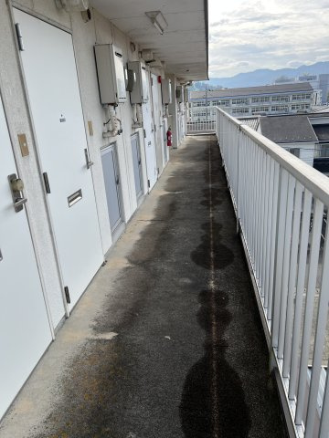 津山市山北　アパートのその他|開放廊下