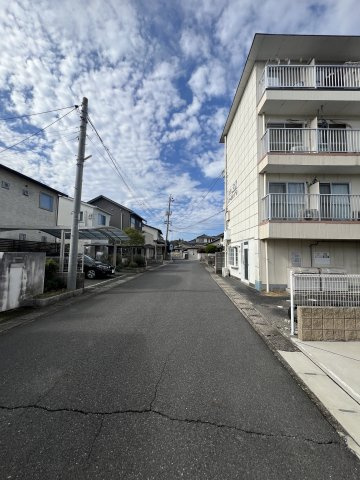 津山市山北　アパートの周辺