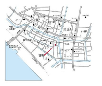 【地図】 | ダフィット門前仲町