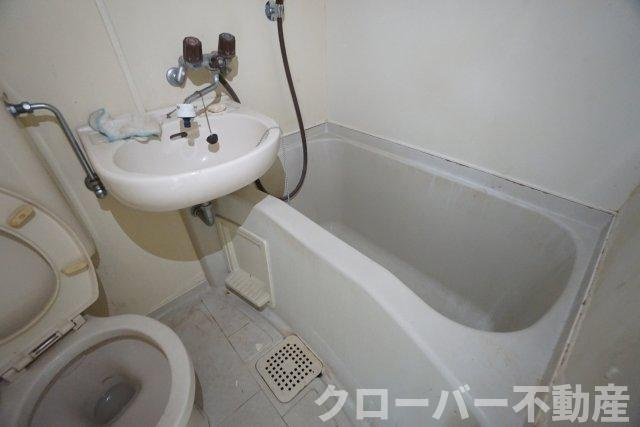 マリオン城北の浴室