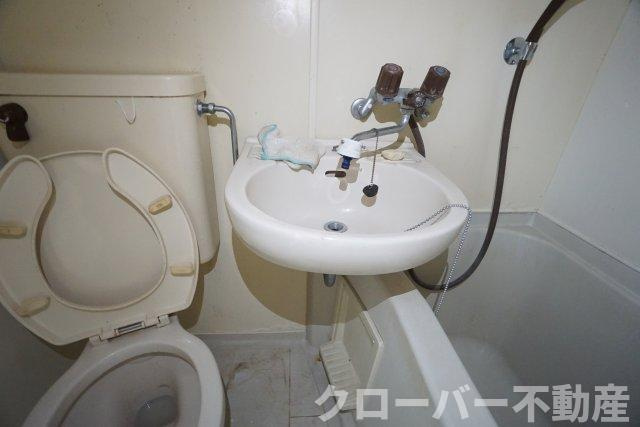 マリオン城北の洗面所