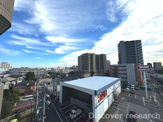 レクセル青戸の展望|【眺望（南側バルコニー）】