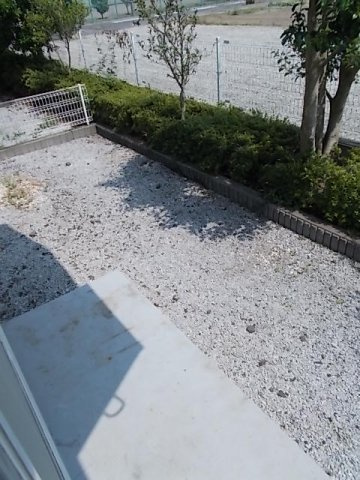 ソフィーナひがし野のバルコニー
