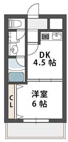 ＣＯＲＲＥＣＴ　ＦＯＲＥＴ住道の間取り
