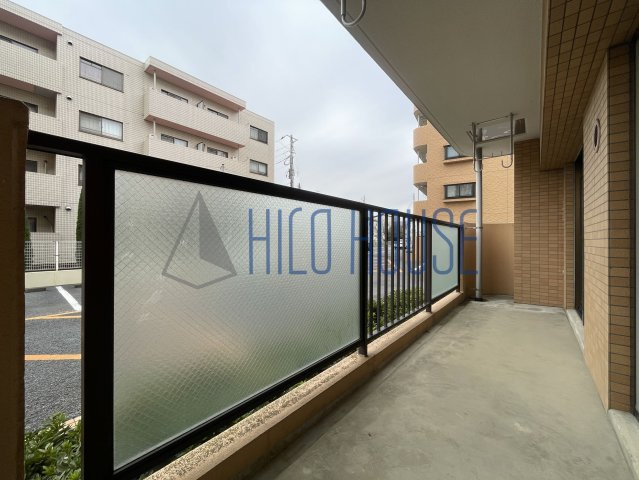 リリーヴィレッジⅢのバルコニー