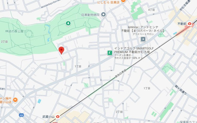 【地図】 | パークフロント小山台