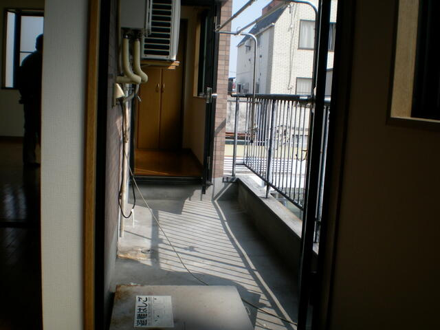 綿貫ビルのバルコニー