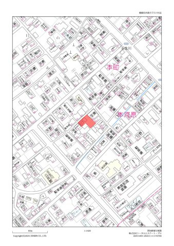西条市壬生川土地【617】102.68坪の地図