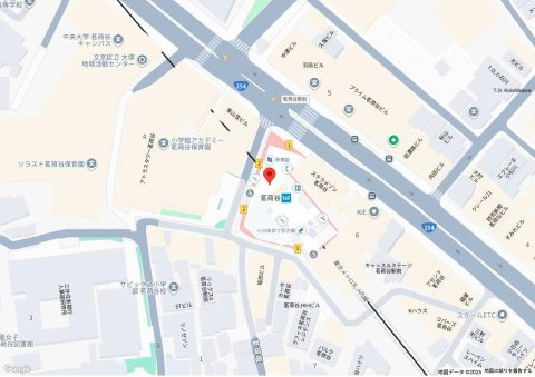 茗荷谷駅MFビルの地図