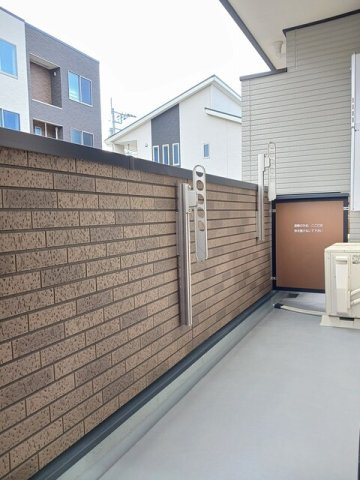 クラール　大島　Ａのバルコニー