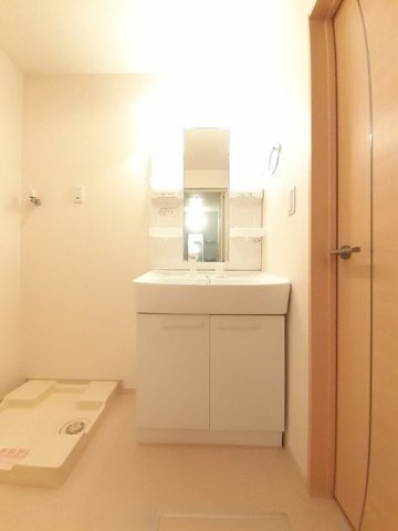 ブルーシャトーの洗面所