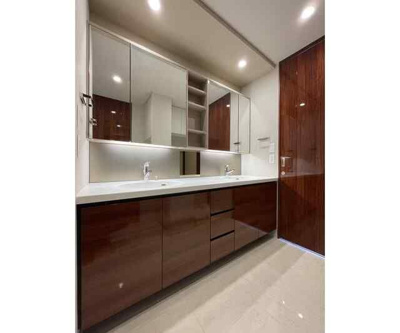 【洗面所】 | HARUMI FLAG SUN VILLAGE A棟（晴海フラッグサンビレッジA棟）