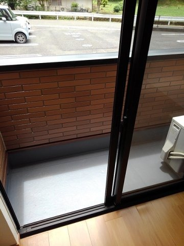 プリムローズヴィラＤのバルコニー