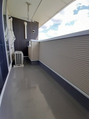 グレイスフルヒロ弐番館のバルコニー