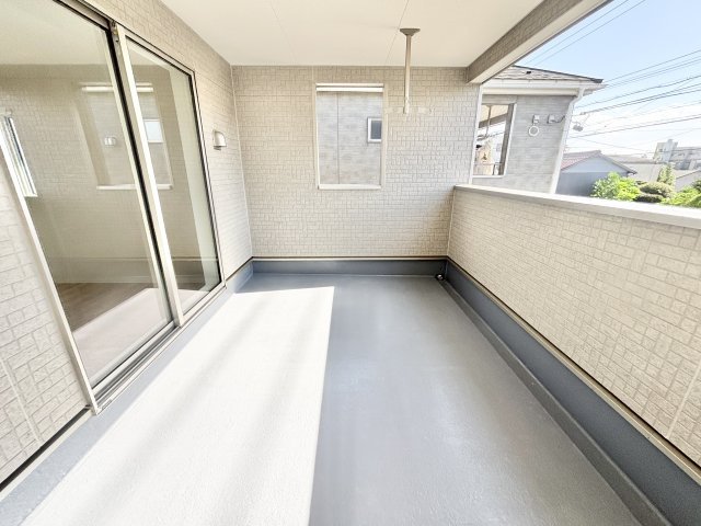 【仲介手数料無料／大治町】大治町西條第19　クレイドルガーデン　新築戸建　3号棟のバルコニー