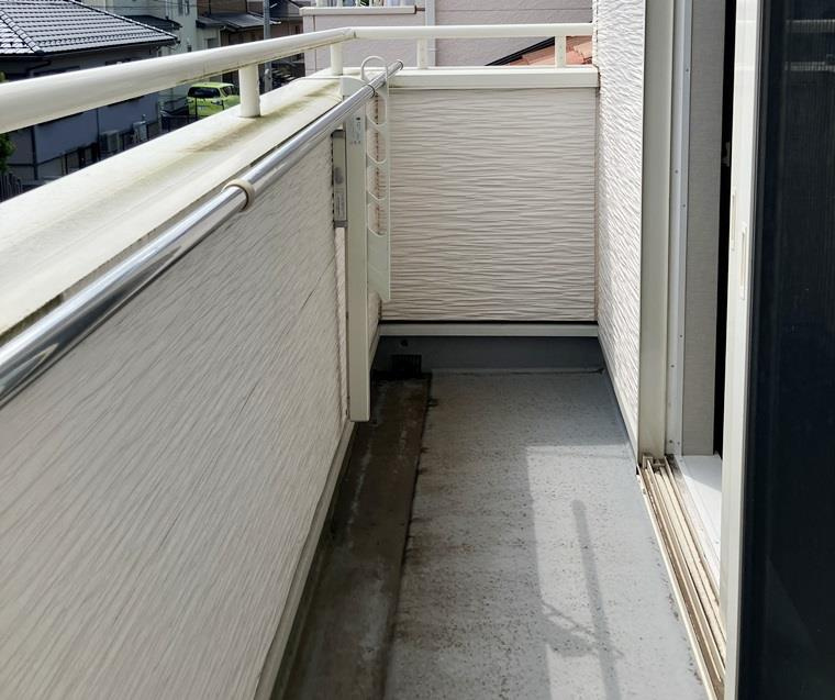 緑が丘西戸建のバルコニー