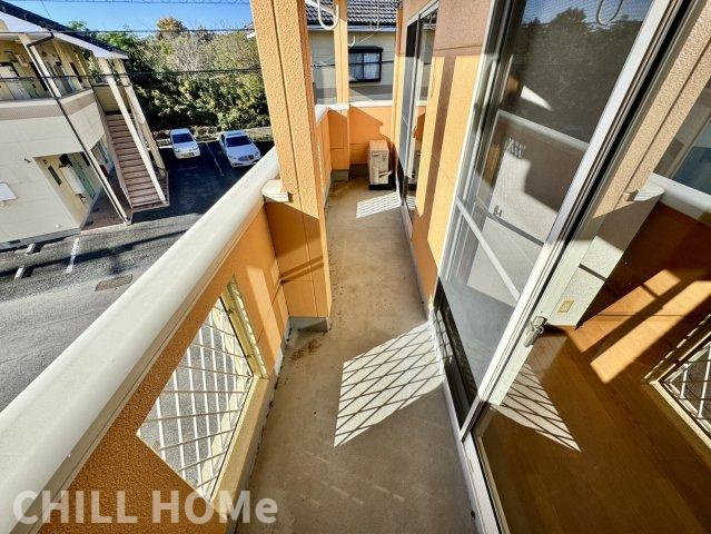 エスポワールC棟のバルコニー|他社様掲載物件もまとめてご紹介、ご案内可能です(^^)/