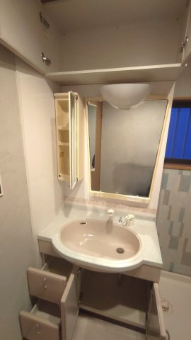 東大阪市高井田西1丁目　中古戸建の独立洗面台