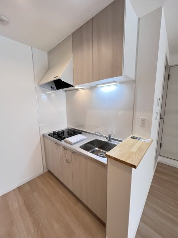 大阪市都島区東野田町４丁目の賃貸マンションのキッチン