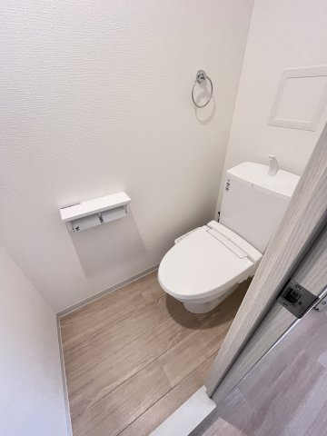 大阪市都島区東野田町４丁目の賃貸マンションのトイレ