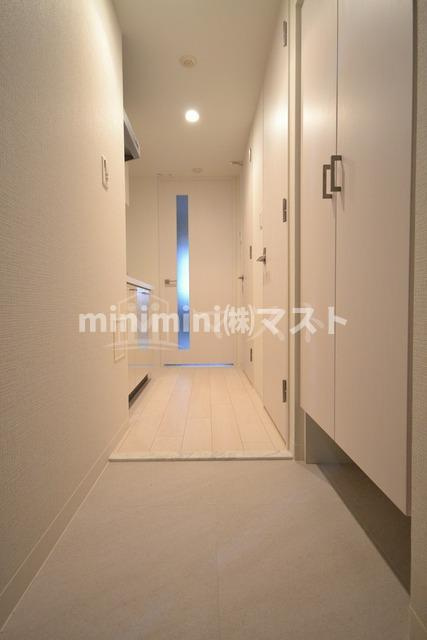 エスリード難波ザ・アークの玄関