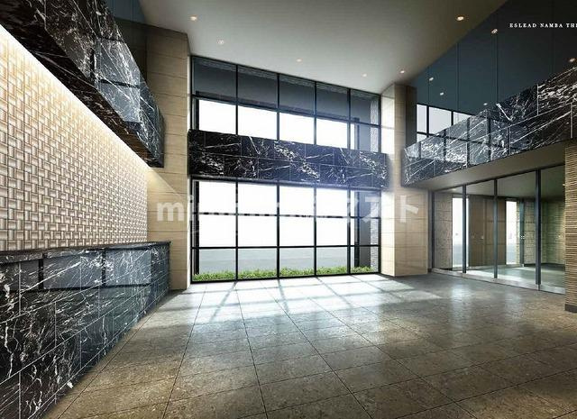 エスリード難波ザ・アークのロビー