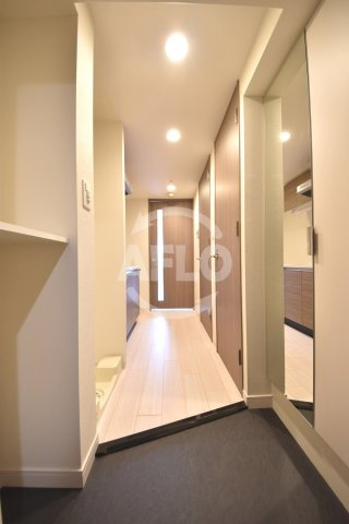 プレサンスOSAKA DOMECITYスクエアの玄関|プレサンスOSAKA DOMECITYスクエア　玄関